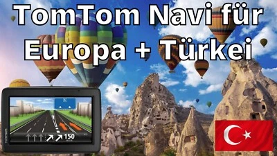 TomTom Navi 4,3"  mit Europa + komplette Türkei Karten 2025 perfekt für Urlaub ! - Bild 1 von 4