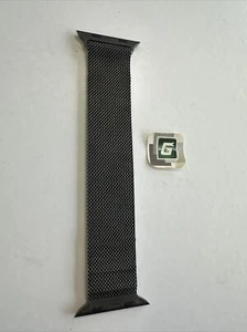 Apple Watch Milanese Loop 45 mm (42/44/49) genuino OEM grafito usado - Imagen 1 de 8