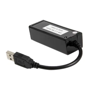Módem de datos de fax de marcación externa USB 2.0 56K Win 8 7 64/32 bits negro - Imagen 1 de 8