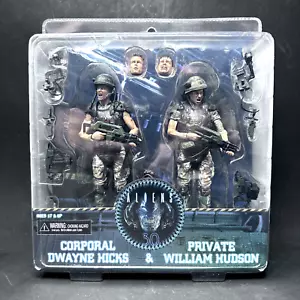 NECA Aliens Hicks and Hudson 2 Pack 6 Pollici 30° Anniversario 2016 - Nuovo con scatola - Sigillato - Foto 1 di 6