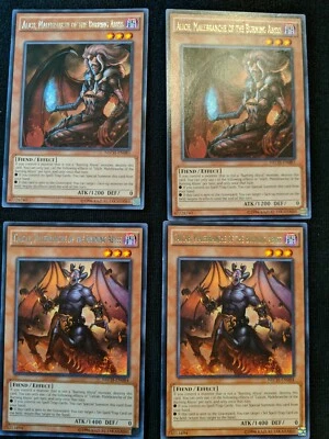 2x NECH-EN083 and 2x EN084 Alich and Calcab, Malebranche of the Burning Abyss - Image 1 of 2