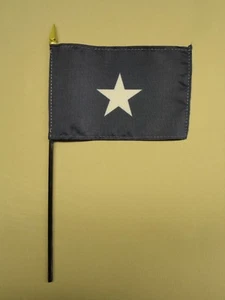 Bonnie Blue Polyester Miniature Tabletop Desk Flag 4" X 6" (12 Pack) - Imagen 1 de 1