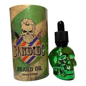 Bandido Beard Oil Green 40ml Barber Beard Oil Professional Beard Oil Daily Post - Picture 1 of 6