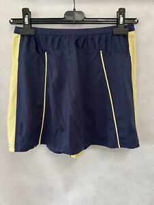 Bolle Women S Skirt Tennis Pickeball Activewear Navy/yellow 