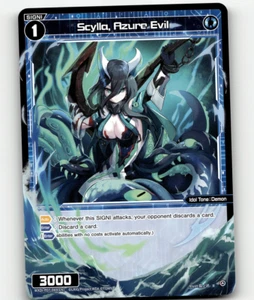 WIXOSS Scylla, Azure Evil Welcome Back Diva -Lostorage- Rare - Picture 1 of 1