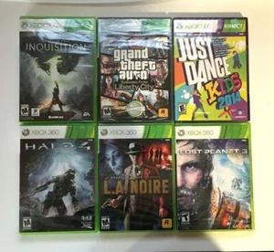 Brand New Sealed Microsoft Xbox 360 Games You Pick - Free Sticker - US Seller - Picture 1 of 8