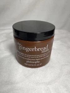 Philosophy The Gingerbread Man Glazed Body Souffle JUMBO 16 fl oz SEALED Lotion - Picture 1 of 2
