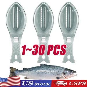 Fish Skin Brush Scraping Fishing Scale Grater Remover Peeler Scaler Scraper Tool - Picture 1 of 8