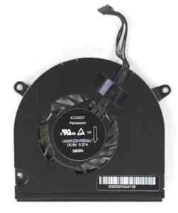MacBook Pro Unibody 13" A1278 2009 2010 2011 2012 Genuine Apple CPU Cooling Fan - Photo 1/4