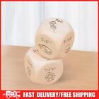 2Pcs Dinner Decider Dice Resin 12 Ideas Christmas Valentines Gifts for Women Men