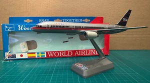 Wooster US AIR BOEING 767-200 escala 1:200 plástico ajuste a presión modelo avión - Imagen 1 de 20
