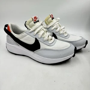 Mens Nike Waffle Debut Sneakers "White/Picante Red" DV0743-101 Size 10 NM- - Picture 1 of 14