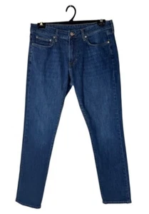 Vineyard Vines Jeans Men 33 Blue Medium Wash Denim Straight Leg Preppy Coastal - Picture 1 of 8
