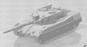 3D printing kit 1/72/35/48/144/100 Italian CC "Leo"‌ medium tank Unpainted - Picture 1 of 3
