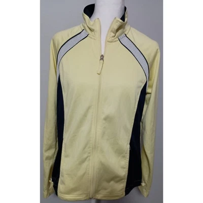 Chaqueta activa SJB Active, amarilla/azul marino, talla M Foto 1 de 4