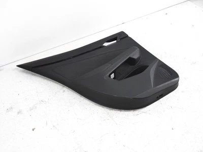22 23 24 Volkswagen Gti Htbk 4Dr Rear Left Driver Interior Door Trim Panel Black - Image 1 of 4