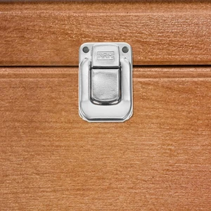 3 Piezas Bandolera Pestillos Caja de Hierro Embalaje Hebillas Gancho Cerraduras Equipaje - Imagen 1 de 12