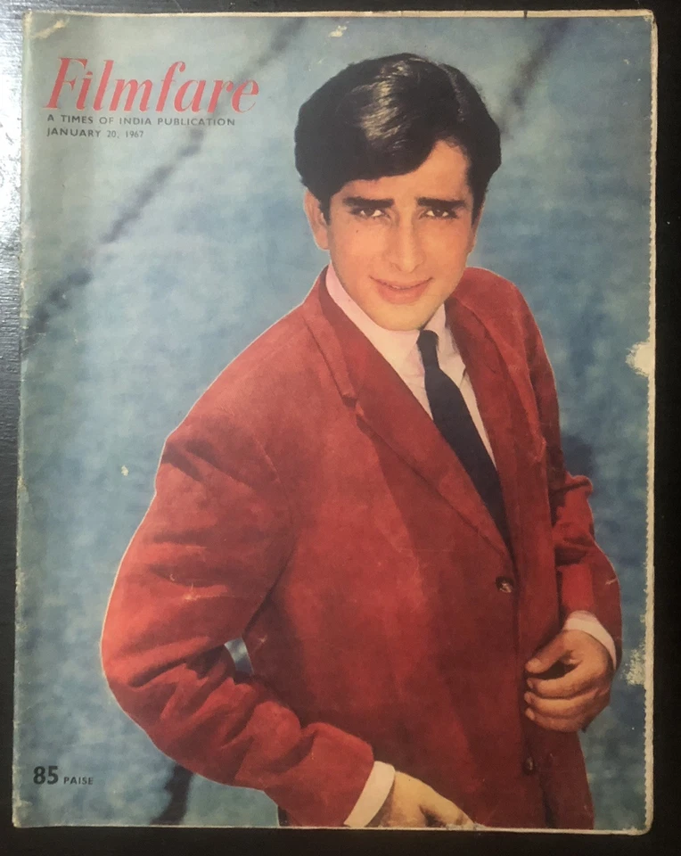 FILMFARE, Magazine, Bollywood, 20 JAN 1967 - SHASHI KAPOOR COVER, PRE OWNED - Image 1 of 1