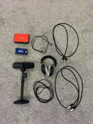 Shure SM7B Bundle Cloudlifter CL1 Focusrite Scarlett Solo DT 770 Pro 80 Ohm Set - Image 1 of 4