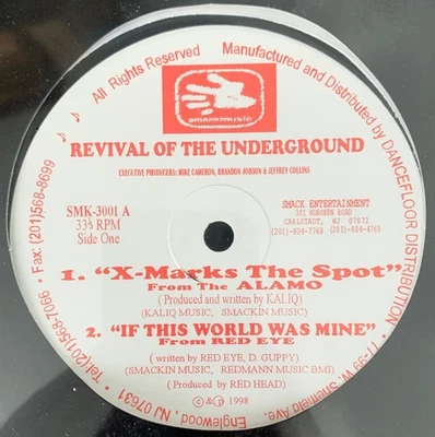 VARIOUS Revival Of The Underground EP 12" SMACK MUSIC random rap SEALED OG - Image 1 of 3