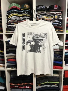 Vintage The Smiths Meat Is Murder Rock Band T-Shirt Size L/XL White - Picture 1 of 24