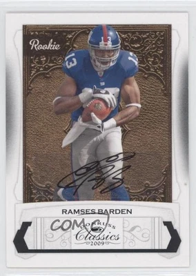 2009 Donruss Classics Rookie /299 Ramses Barden #237 Rookie Auto RC - Image 1 of 2