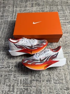 Taglia 10,5 - NIKE ZOOMX VAPORFLY NEXT% 3 Habanero Red FLYKNIT HQ3504-100 - Foto 1 di 5