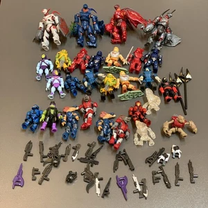 57Pcs Mega Bloks Construx Halo Infinite Marine Spartan Building Figure & Weapons - Picture 1 of 10