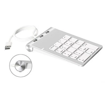 Laptop Keypad USB Number Wired Usb-c for Laptops Keyboard Numeric - Image 1 of 4