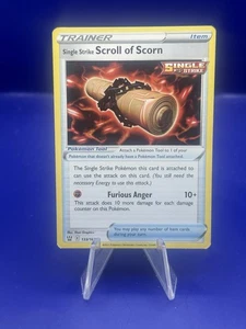 2021 Pokemon Single Strike Scroll of Scorn (EX) - Picture 1 of 2