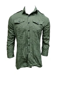 British Army General Service Shirt Long Sleeve Olive Green Occasion Smart - Picture 1 of 4