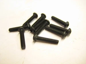 10x Stahl Linsenkopfschrauben M2,5x12 ISO7380 10.9 Linsenschrauben - Bild 1 von 1