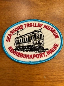 Parche de tren bordado Seashore Trolley Museum Kennebunkport Maine - Imagen 1 de 2