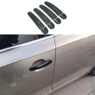 Накладка отделка из углеродного волокна дверная ручка внешняя сторона для Volkswagen Jetta 2012-2018 - Изображение 1 из 4