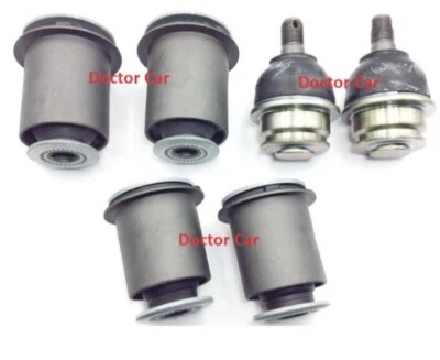 6 Front Lower Control Arm Bushing+Ball Joint For 2015-2023 Toyota Hilux Revo 4WD Foto 1 de 4