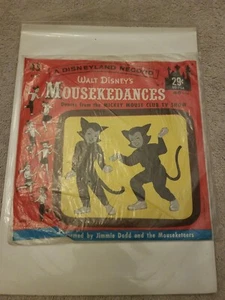 Jimmie Dodd SEALED NEW 7" 45 Mousekedances Walt Disney 1962 Mickey Mouse Club - Picture 1 of 4