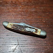 Schrade Pocket Knife Three Blades 4 Inch Uncle Henry Retro Classic Vintage