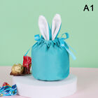 Easter Bunny Gift Bags Drawstring Velvet Gift Bags Easter Basket Bunny Favor