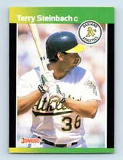 1989 Donruss Baseball's Best Terry Steinbach Oakland Athletics #323