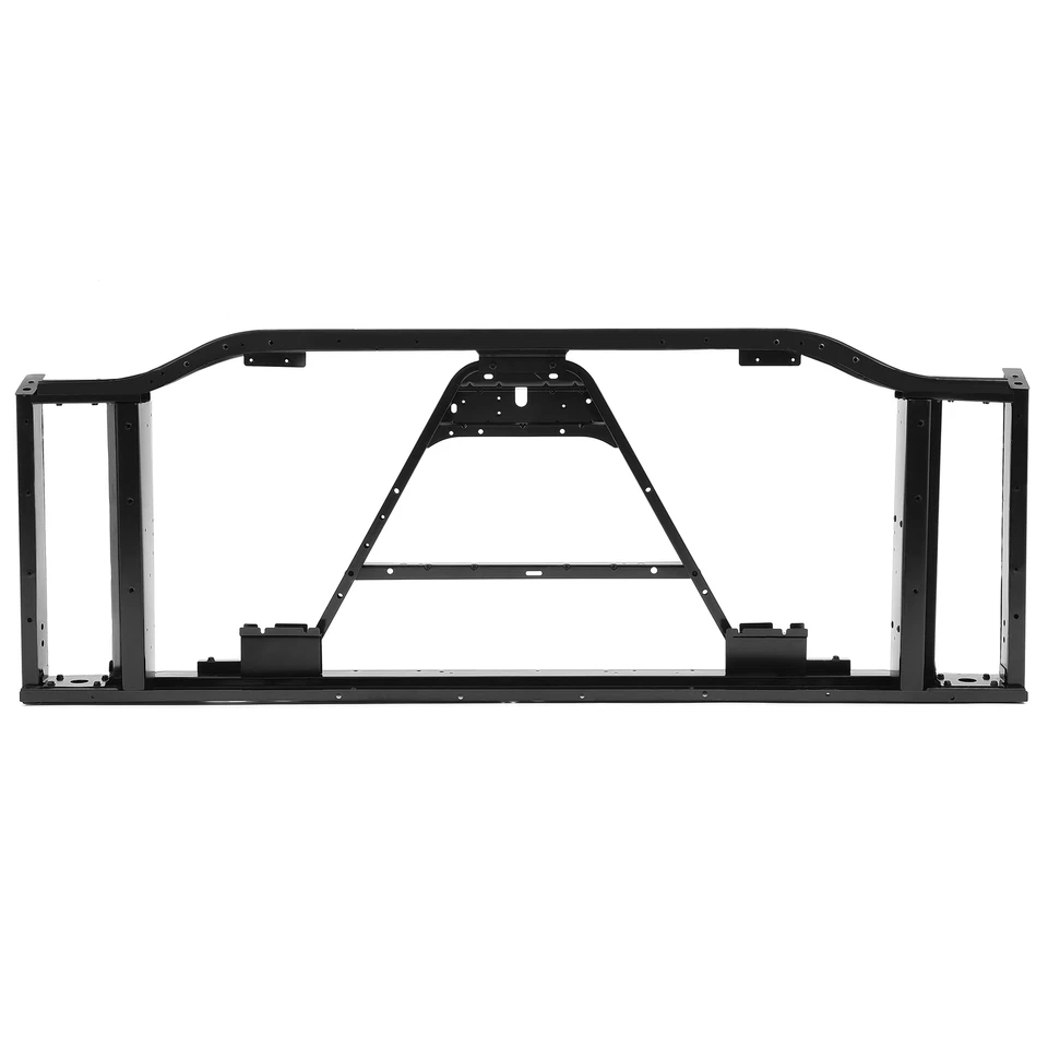 Black Radiator Support Assembly For Silverado/ Sierra 2500HD 3500 Classic 03-07 - Image 1 of 4