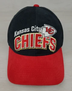 Vintage Kansas City Chiefs Starter The Right Hat Block Arch Logo 90s Y2K - Picture 1 of 7