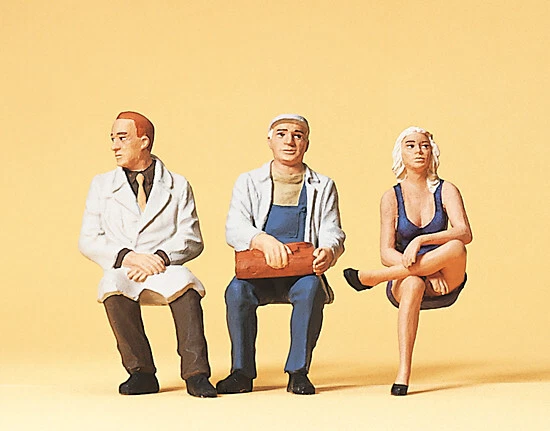 Preiser 63050 Spur I - Sitzende Personen NEU und OVP - Bild 1 von 1