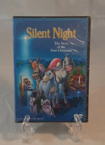 New Vtg Christmas DVD Movie Silent Night The Story Of The First Christmas 2000 - Imagen 1 de 8