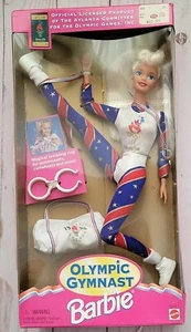 Olympic Gymnast Blonde Barbie 1996 Atlanta Olympics #15123 NOS  - Picture 1 of 4