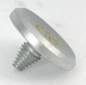 For Hasselblad Soft Release Button Silver New - Picture 1 of 4