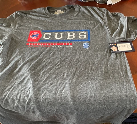 MLB Chicago Cubs Men's Short Sleeve T- Shirt - XL Cover