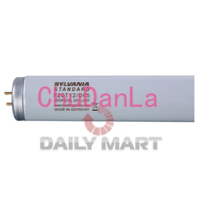 Lámpara de tubos fluorescentes largos 1 pieza nueva Sylvania F20T12/D65 F20T12 D65 Foto 1 de 4