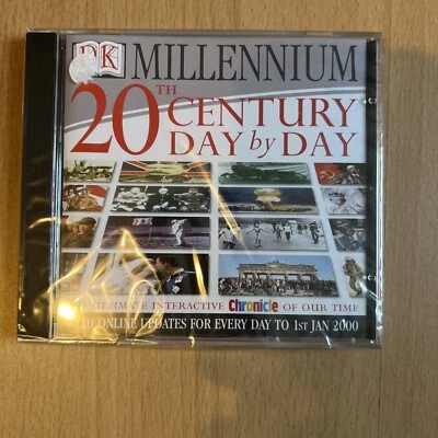 DK Millennium 20th Century Day By Day PC CD Interactive New Sealed - Image 1 of 3