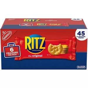 Ritz Original Crackers, Snack Packs, 0.68 Ounce (45 Count) - Picture 1 of 3