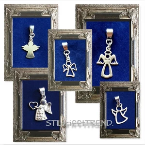 KETTENANHÄNGER ANHÄNGER ENGEL SCHUTZENGEL KOFIRMATION ECHT 925er SILBER f. KETTE - Bild 1 von 7